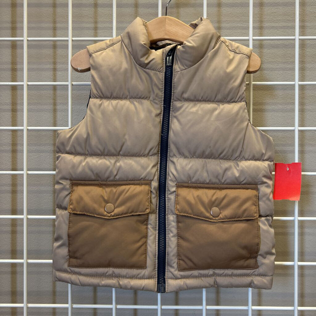 Old Navy Puffer Vest (oil mark on front) - 2T