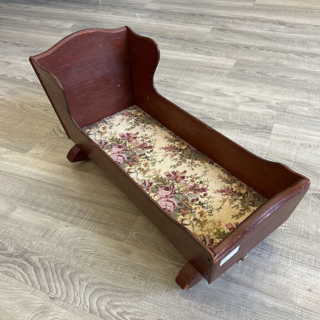 Vintage Doll Bed w/ Music
