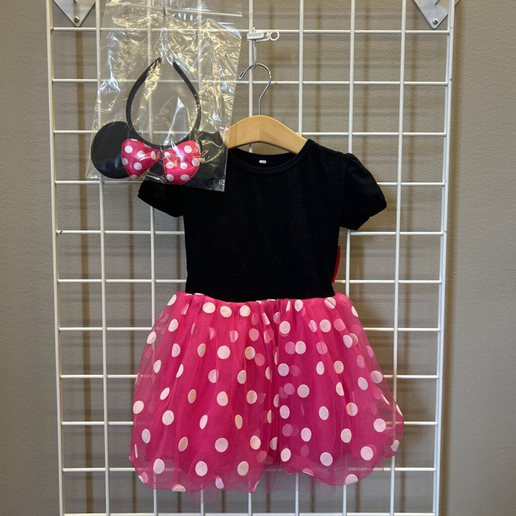 Minnie Costume w/ Ears ~ 3/4