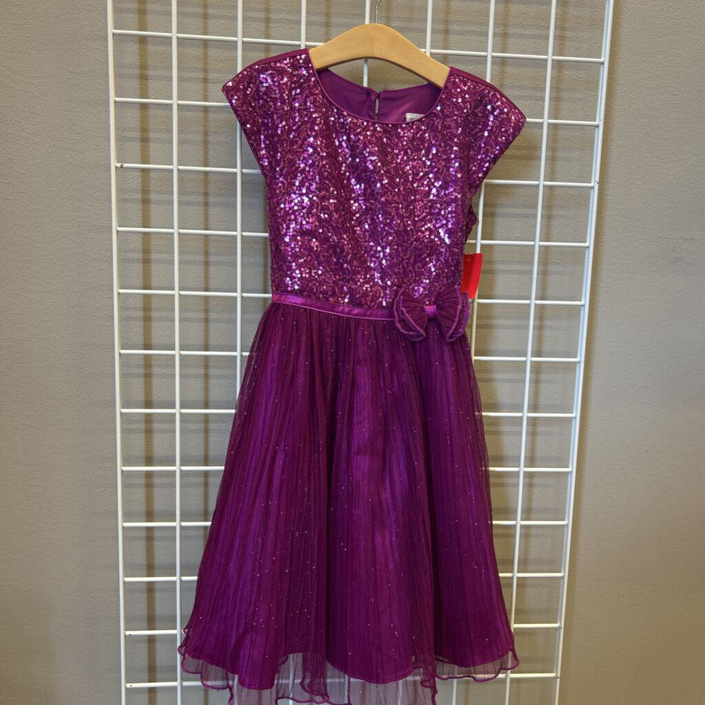 Jona Michelle Sequin Party SS Dress - 8