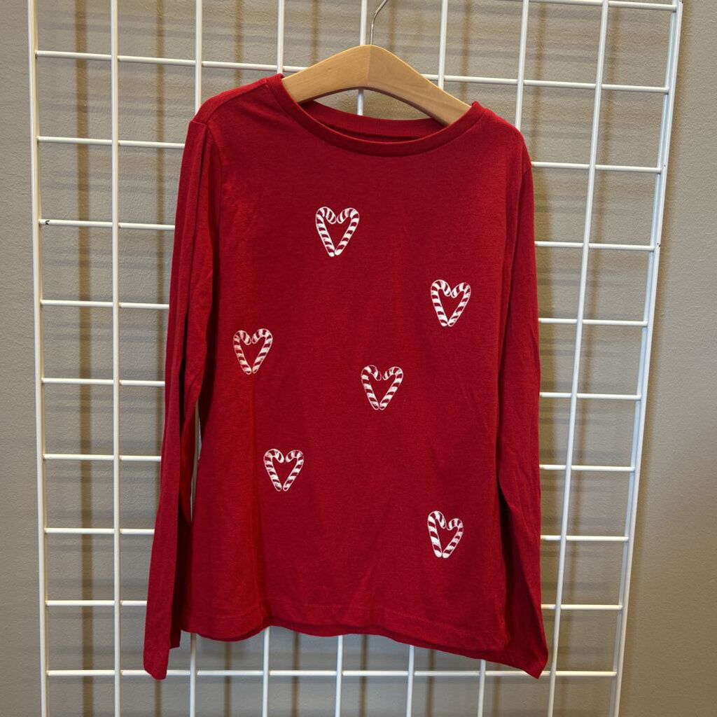 Carter's Candy Cane LS Tee - 10/12
