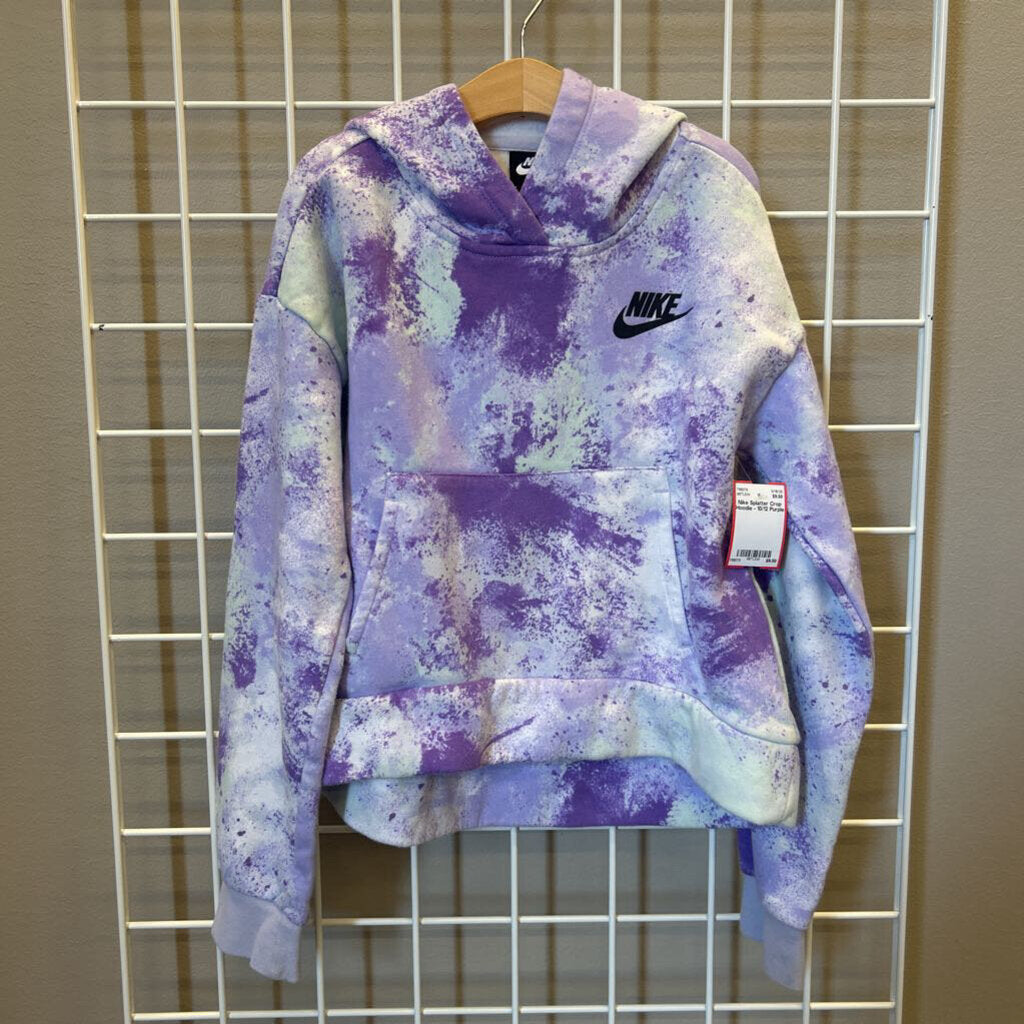 Nike Splatter Crop Hoodie - 10/12