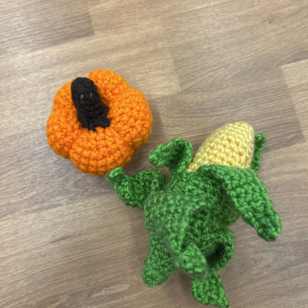 Knit Scarecrow Costume - NB