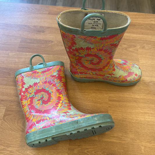Western Chief Tie Dye Rain Boots (wear) - 12