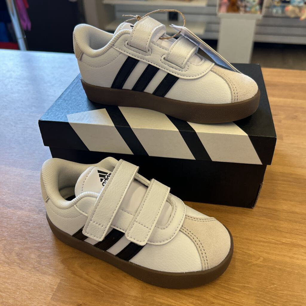 NEW Adidas Court White Sneakers - 9