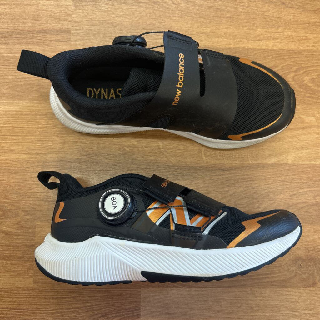 New Balance Black/Orange Sneakers - 13.5