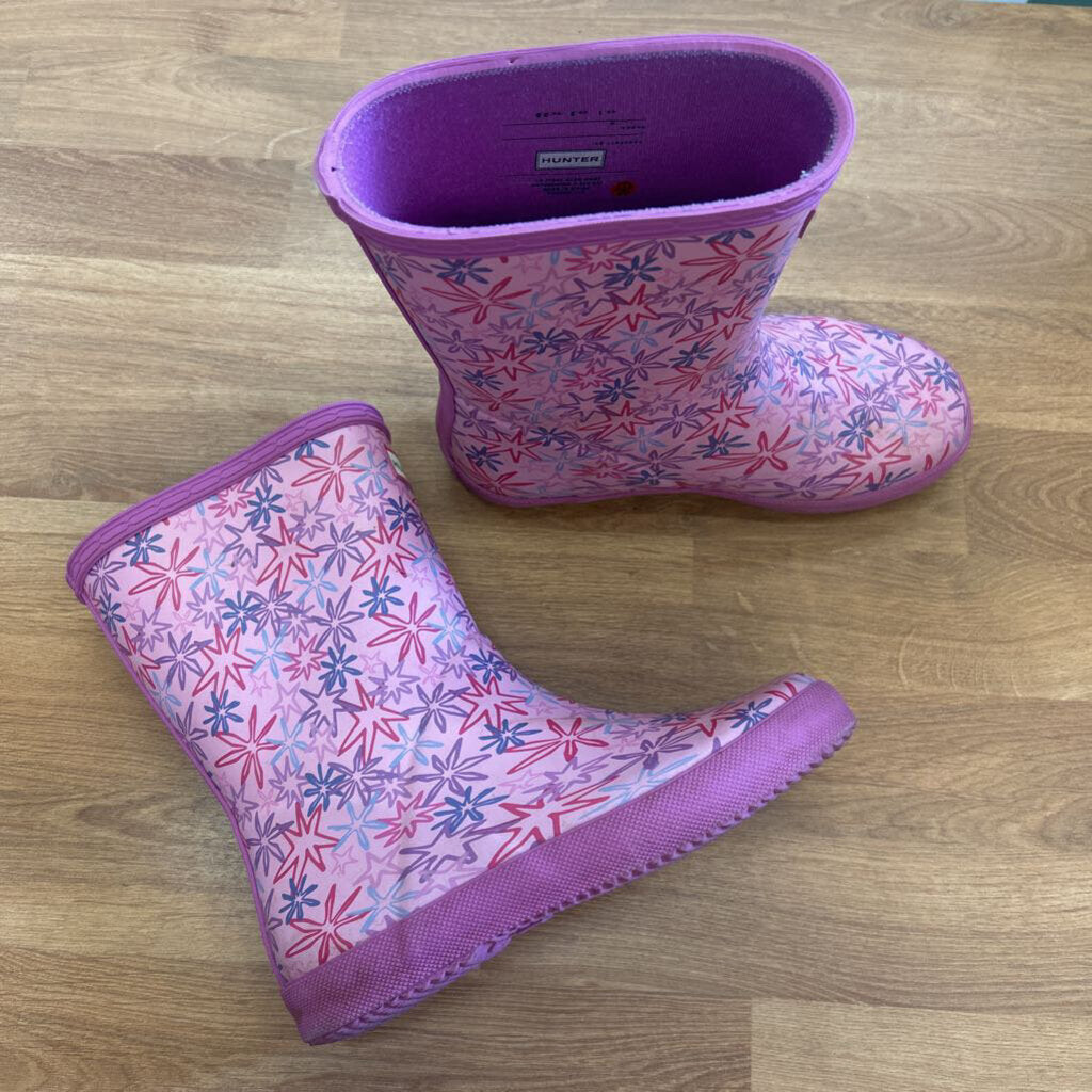 Hunter Flower Rain Boots - 2