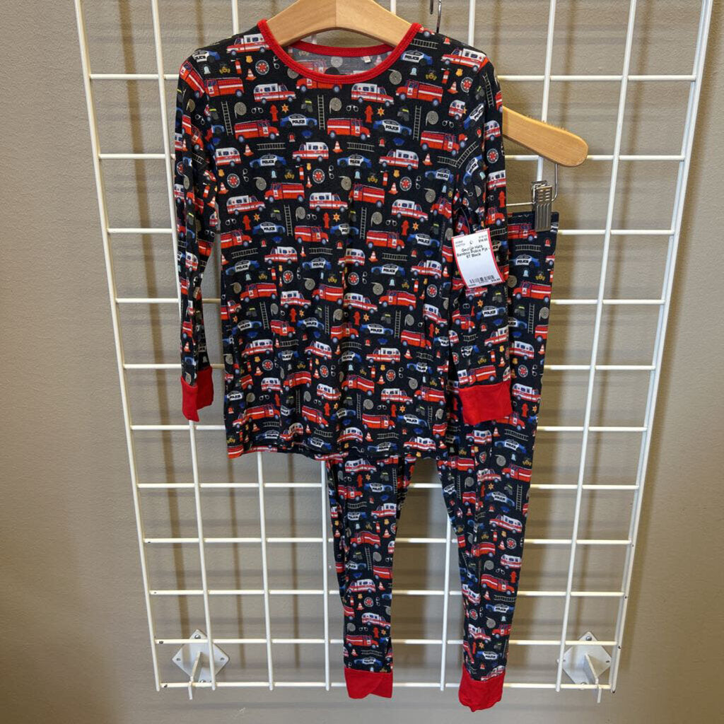 George Hats Bamboo Police Pjs - 5T