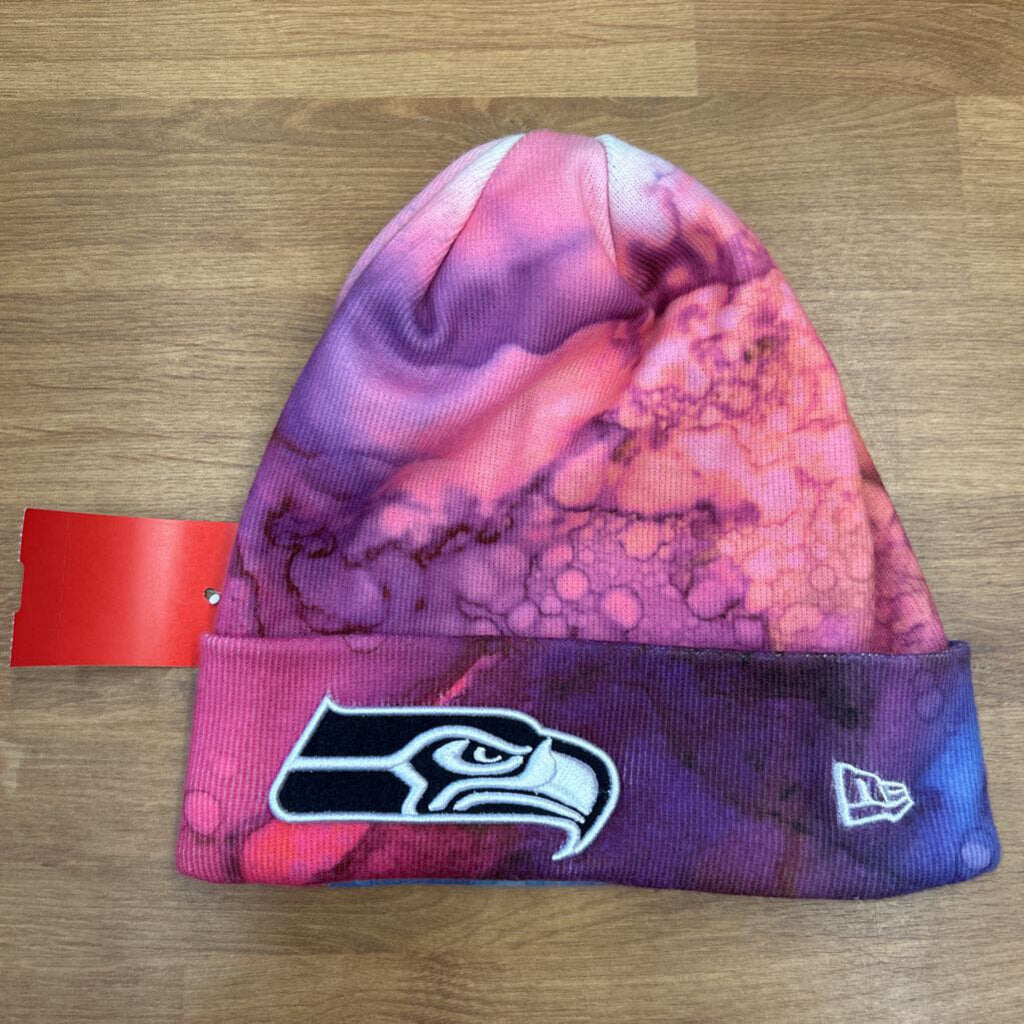 Seahawks Tie Dye Knit Beanie