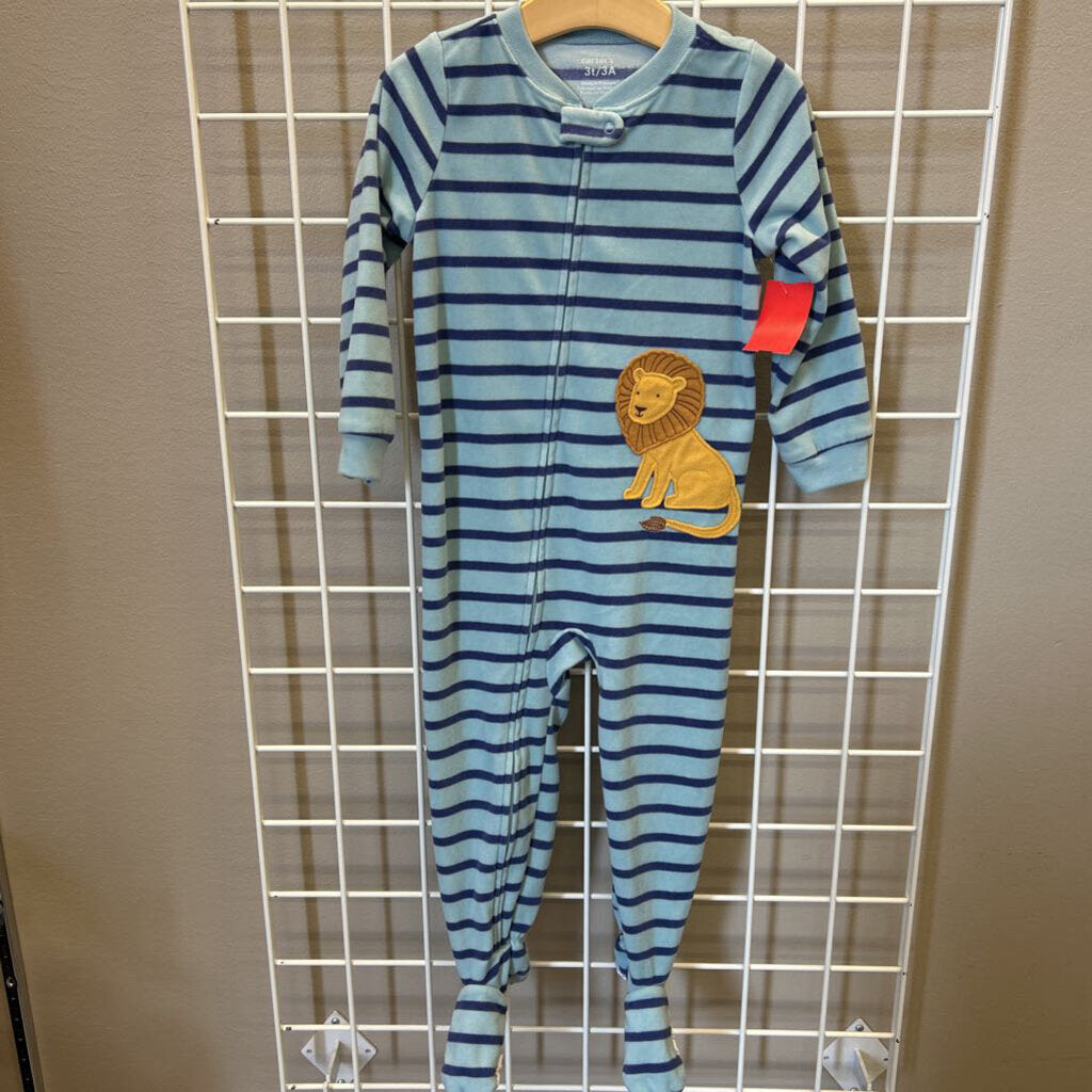 Carter's Fleece Lion Zip Sleeper - 18m