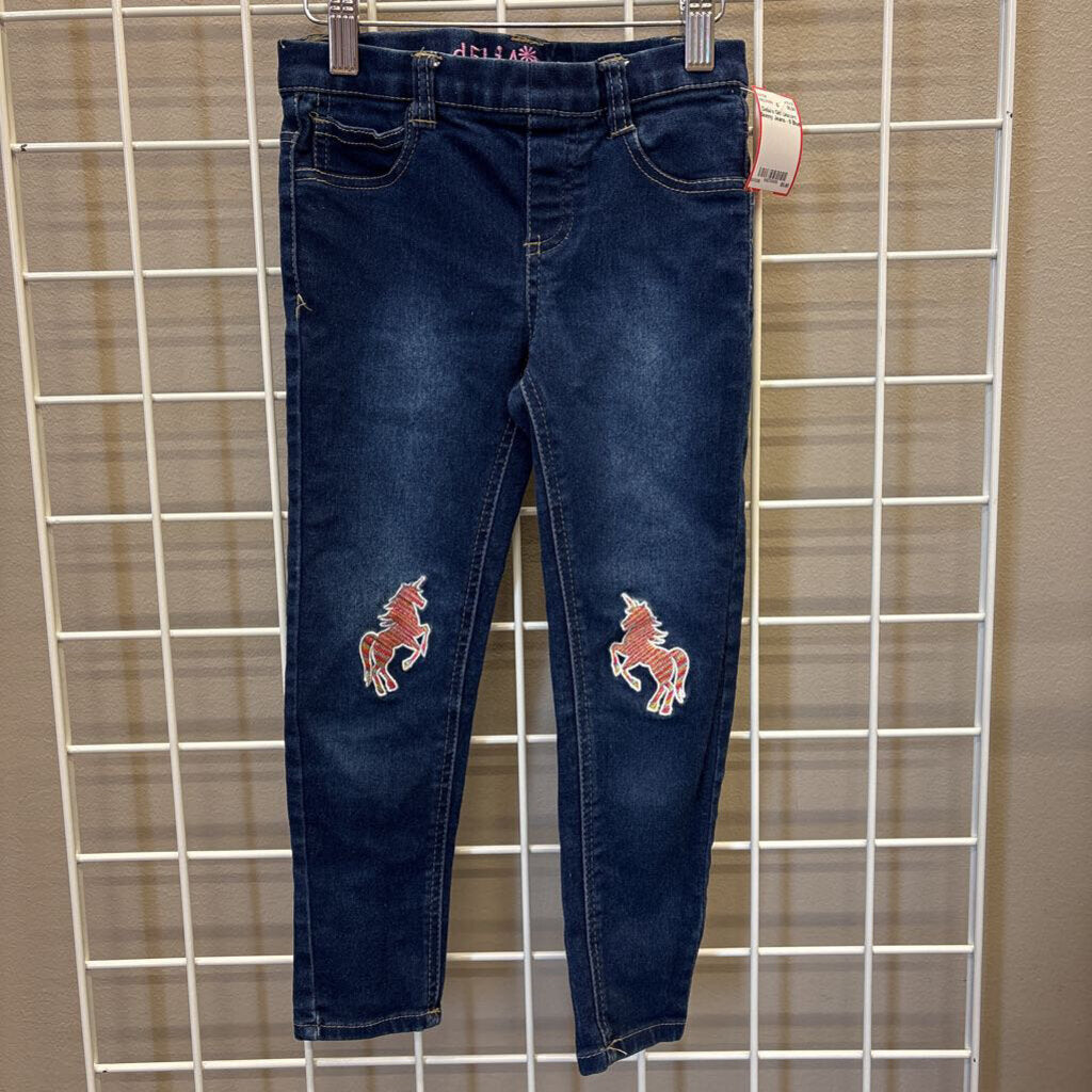 Delia's Girl Unicorn Skinny Jeans - 6