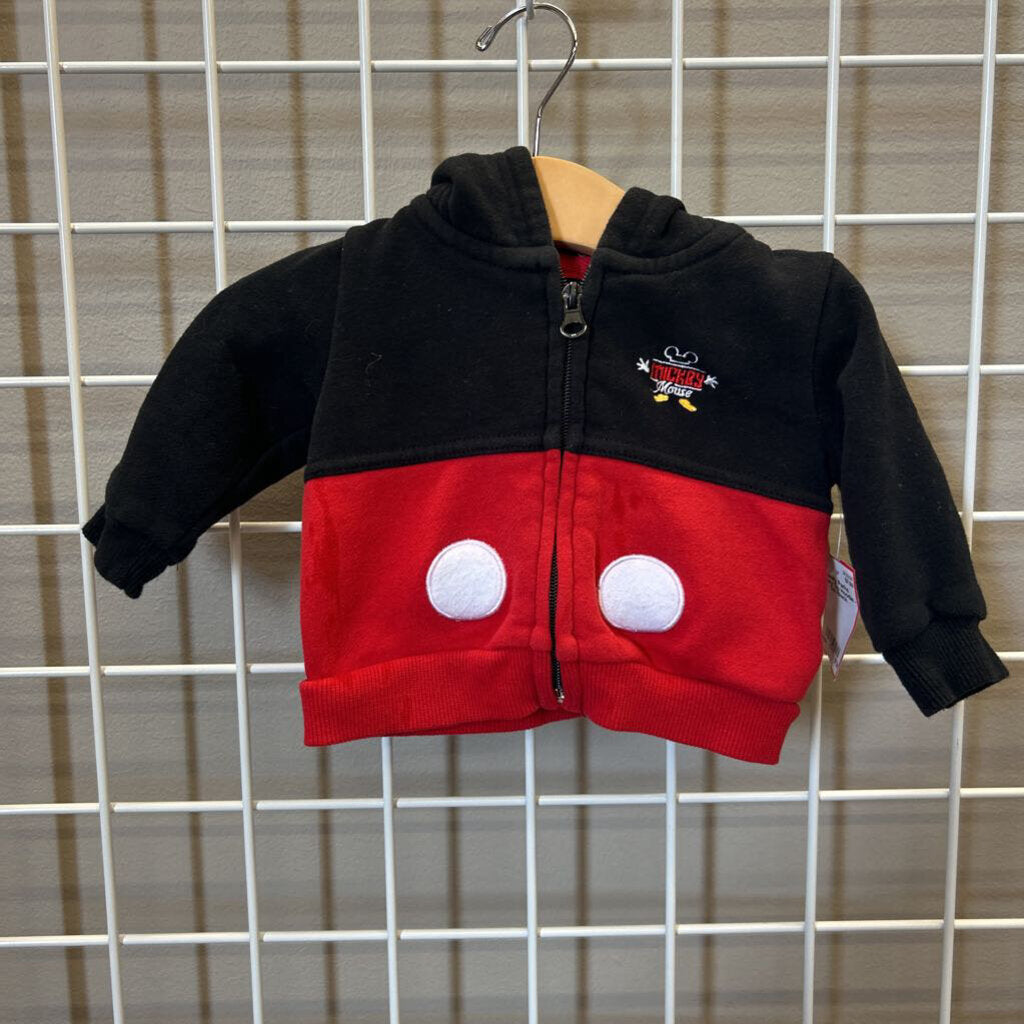 Disney Parks Mickey Zip Hoodie - 3m