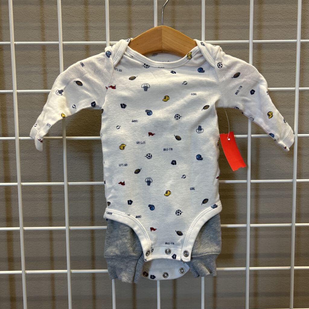 Carter's Sports 2pc Set - 3m