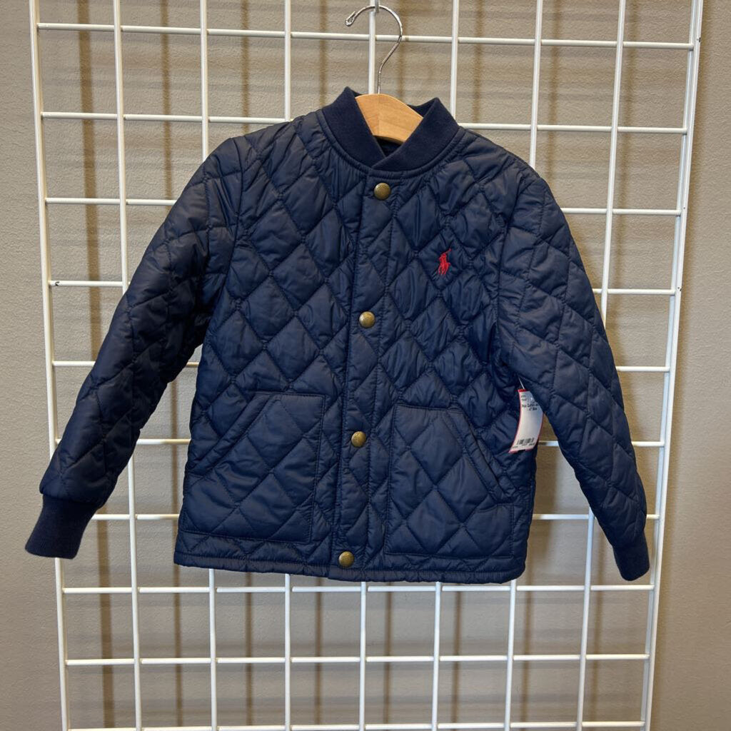 Polo Quilted Jacket - 4T
