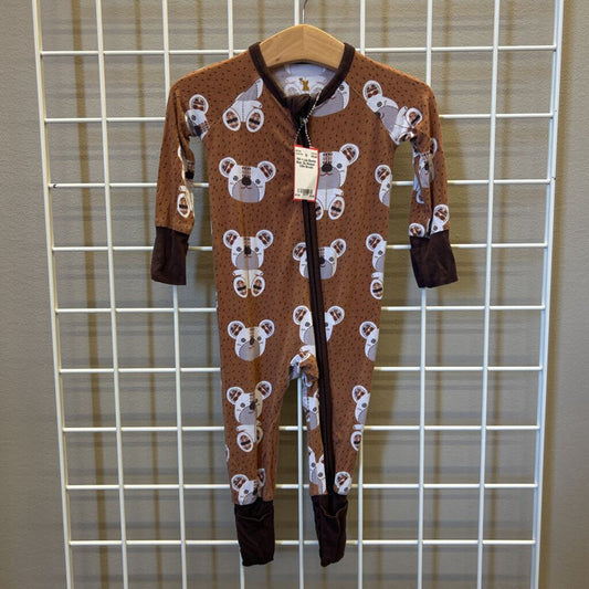 Kiki + Lulu Bambo Bear Zip Sleeper - 3/6m