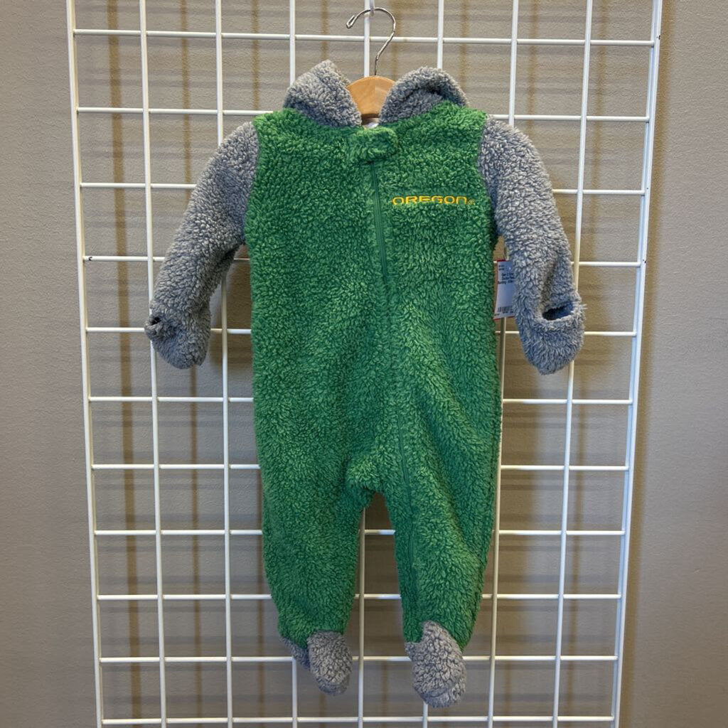Gen 2 Oregon Ducks Fleece Bunting - 6/9m