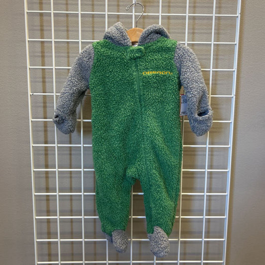 Gen 2 Oregon Ducks Fleece Bunting - 6/9m