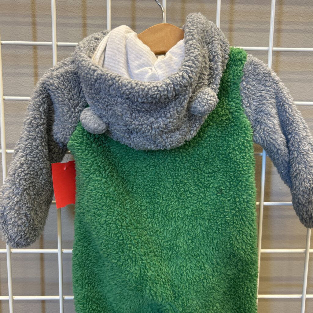 Gen 2 Oregon Ducks Fleece Bunting - 6/9m