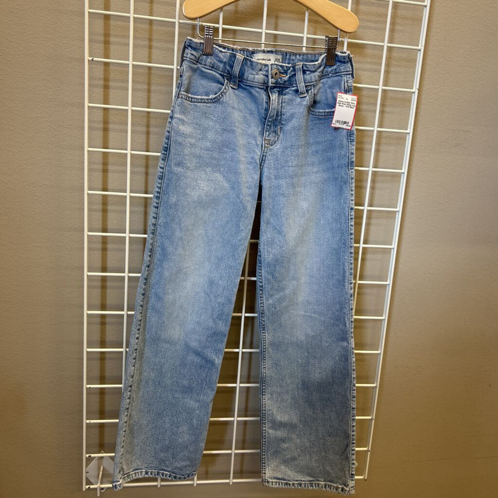 Abercrombie Kids High Rise Wide Leg Jeans - 11/12