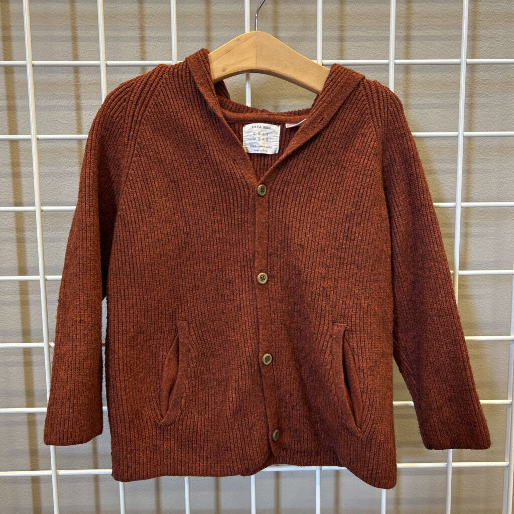 Zara Knit Hoodie Cardigan - 3/4