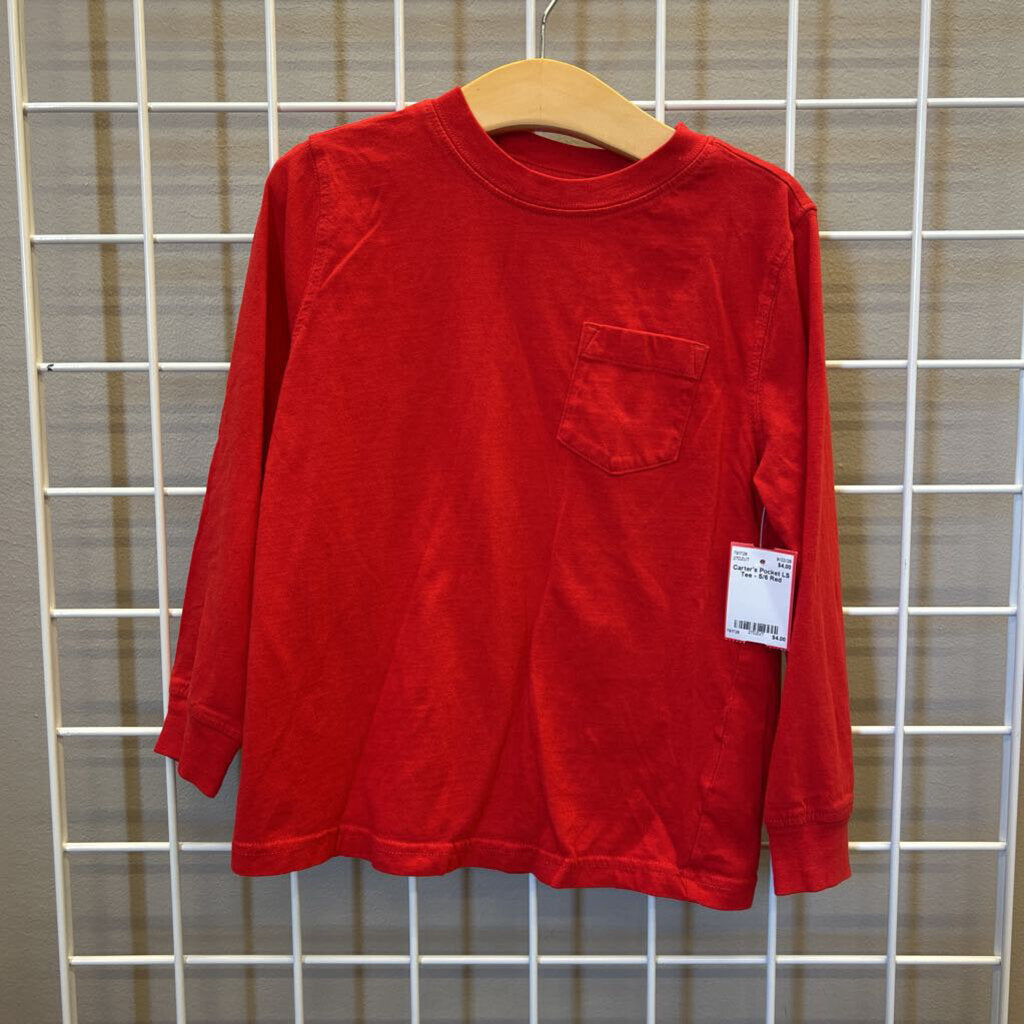 Carter's Pocket LS Tee - 5/6