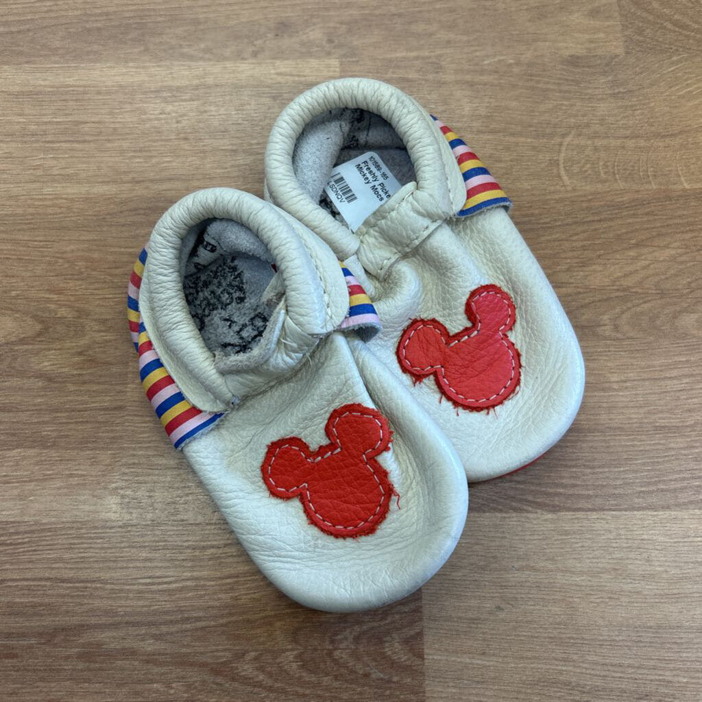 Freshly Picked Cream Mickey Mocs - 6