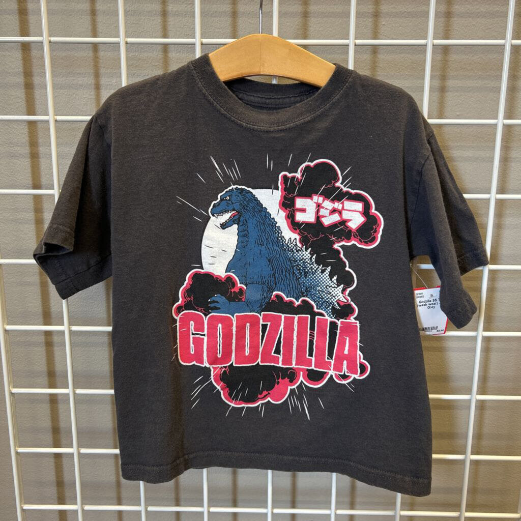 Godzilla SS Tee (wash wear) - 5/6