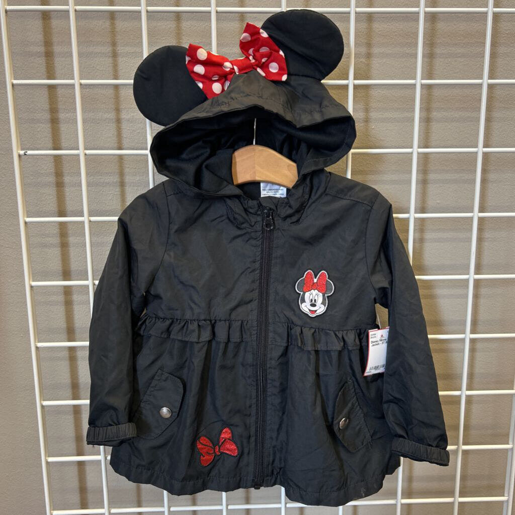 Disney Minnie Rain Jacket - 3T