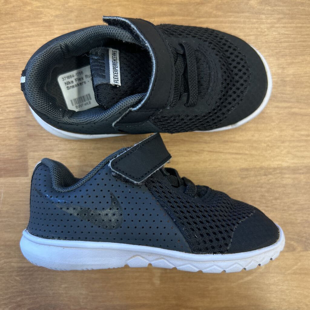 Nike Flex Run Black Sneakers - 6