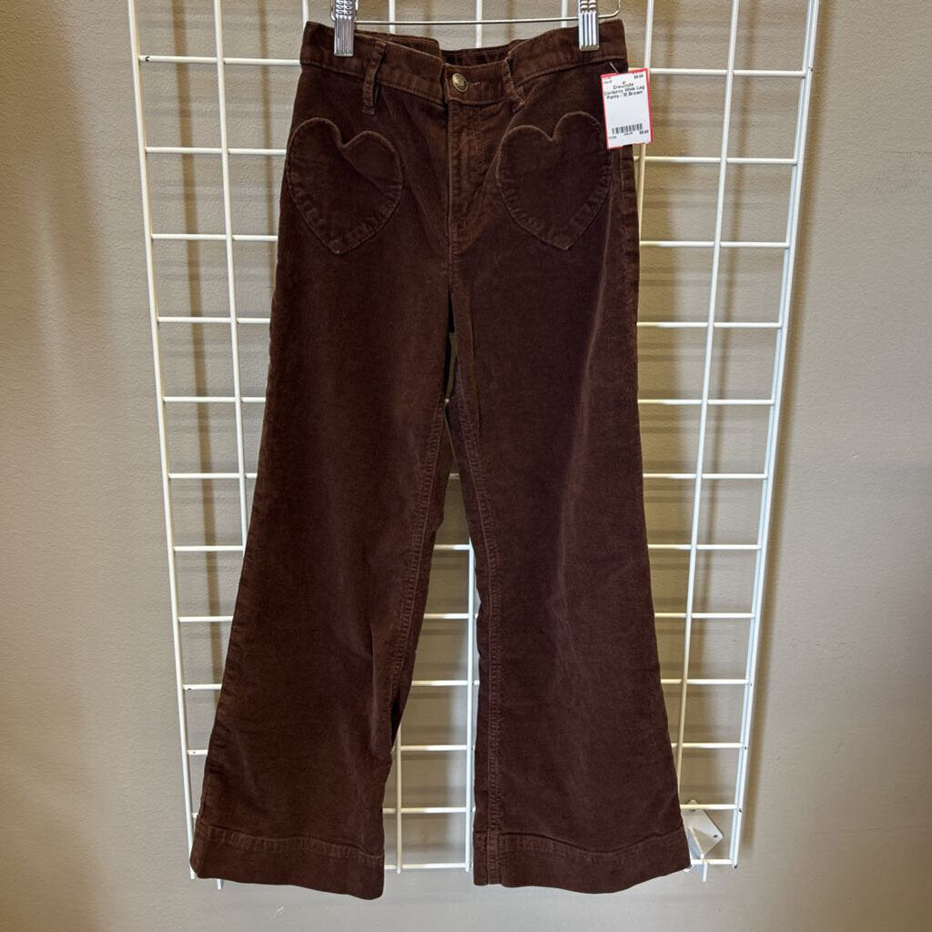 Crewcuts Corduroy Wide Leg Pants - 10