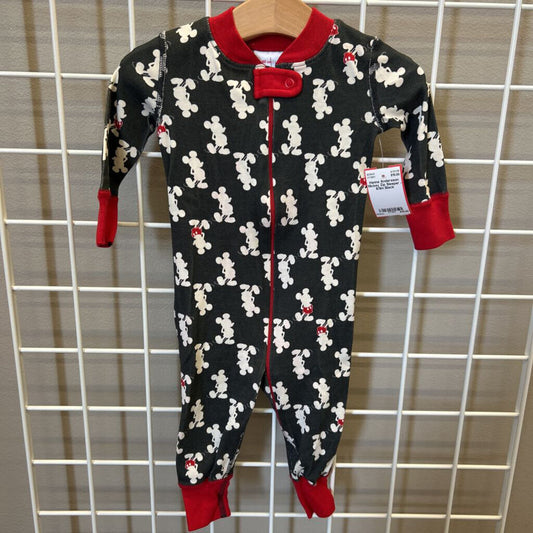 Hanna Andersson Mickey Zip Sleeper - 6/9m