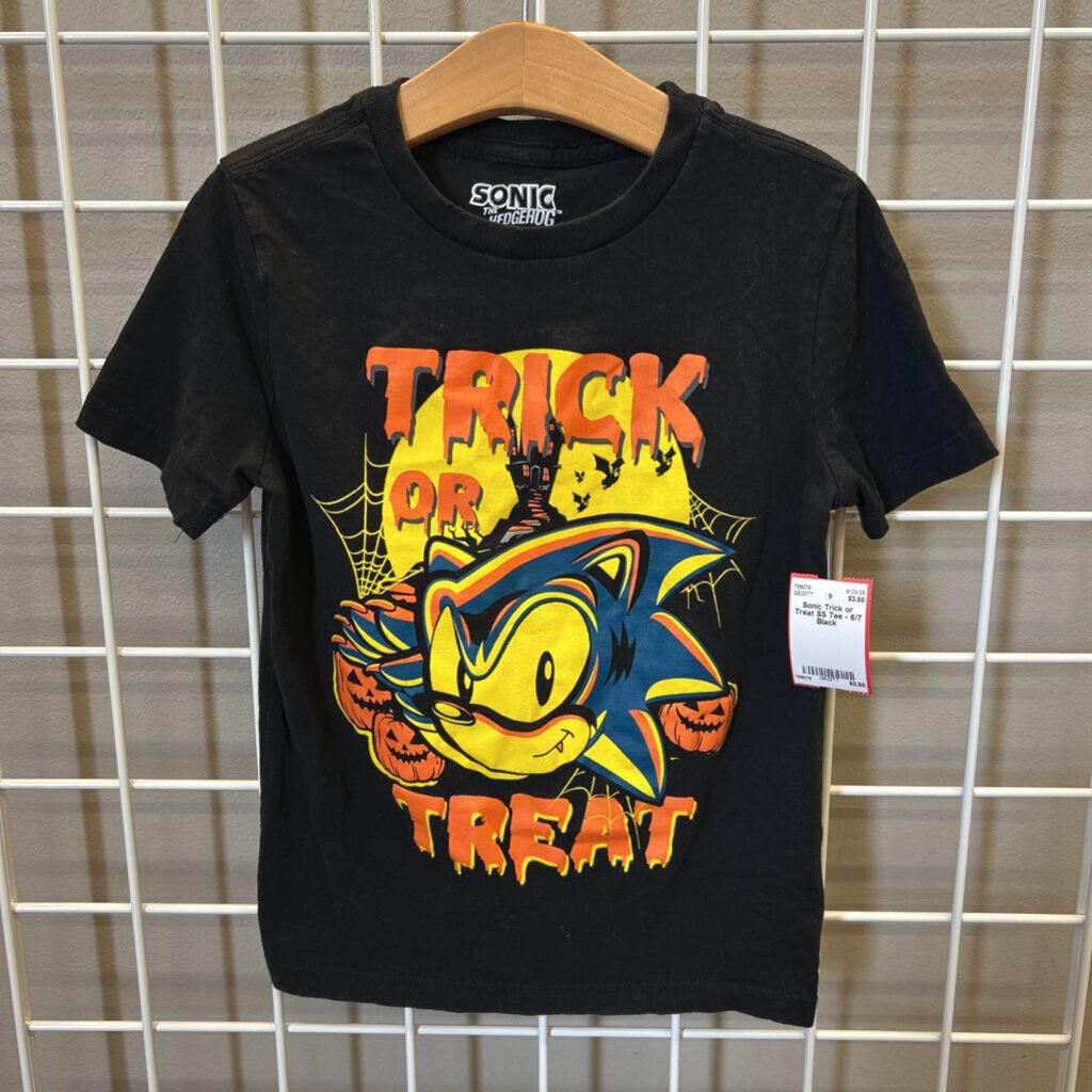 Sonic Trick or Treat SS Tee - 6/7