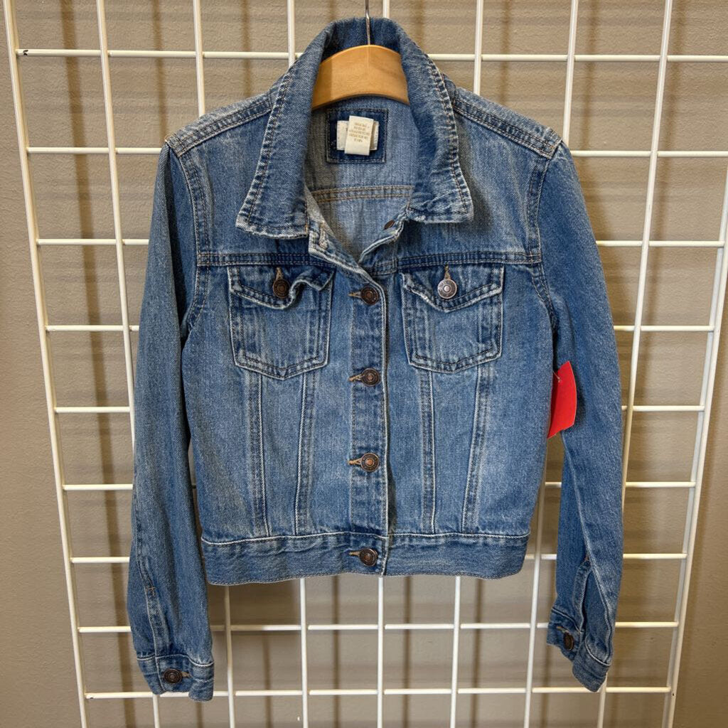 Forever 21 Girls Crop Denim Jacket - 9/10