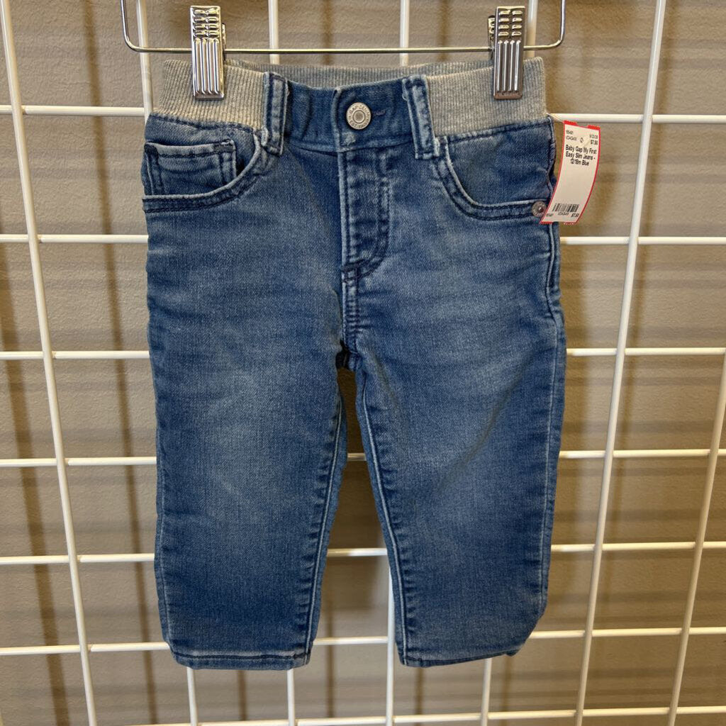 Baby Gap My First Easy Slim Jeans - 12/18m