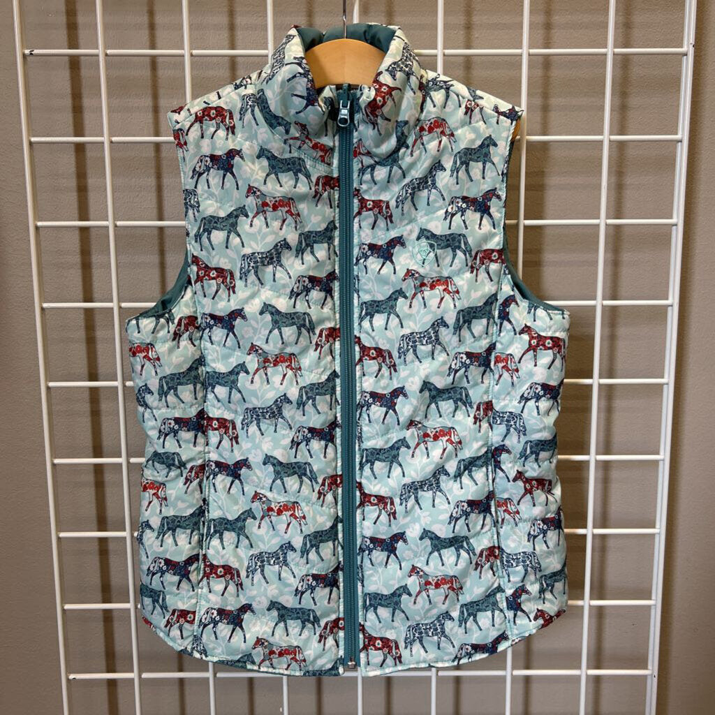 Ariat Horse Puffer Vest - 12