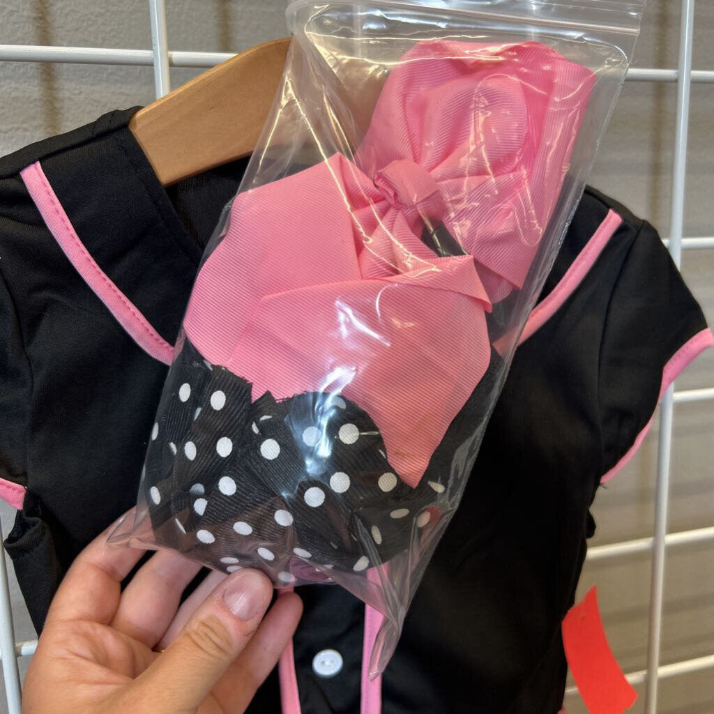 Toddler Poodle Diner Costume Dress -Toddler Large