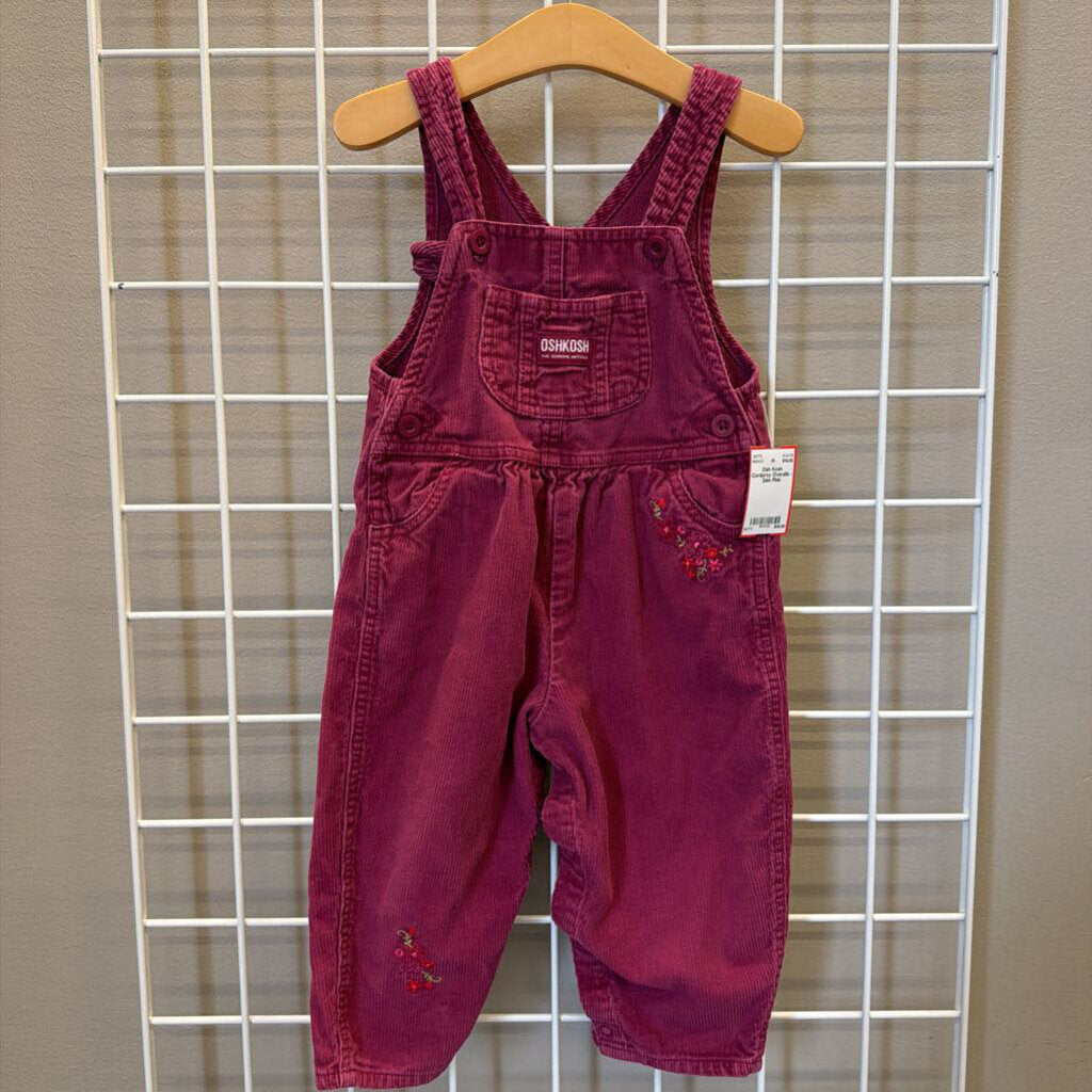Osh Kosh Corduroy Overalls - 24m