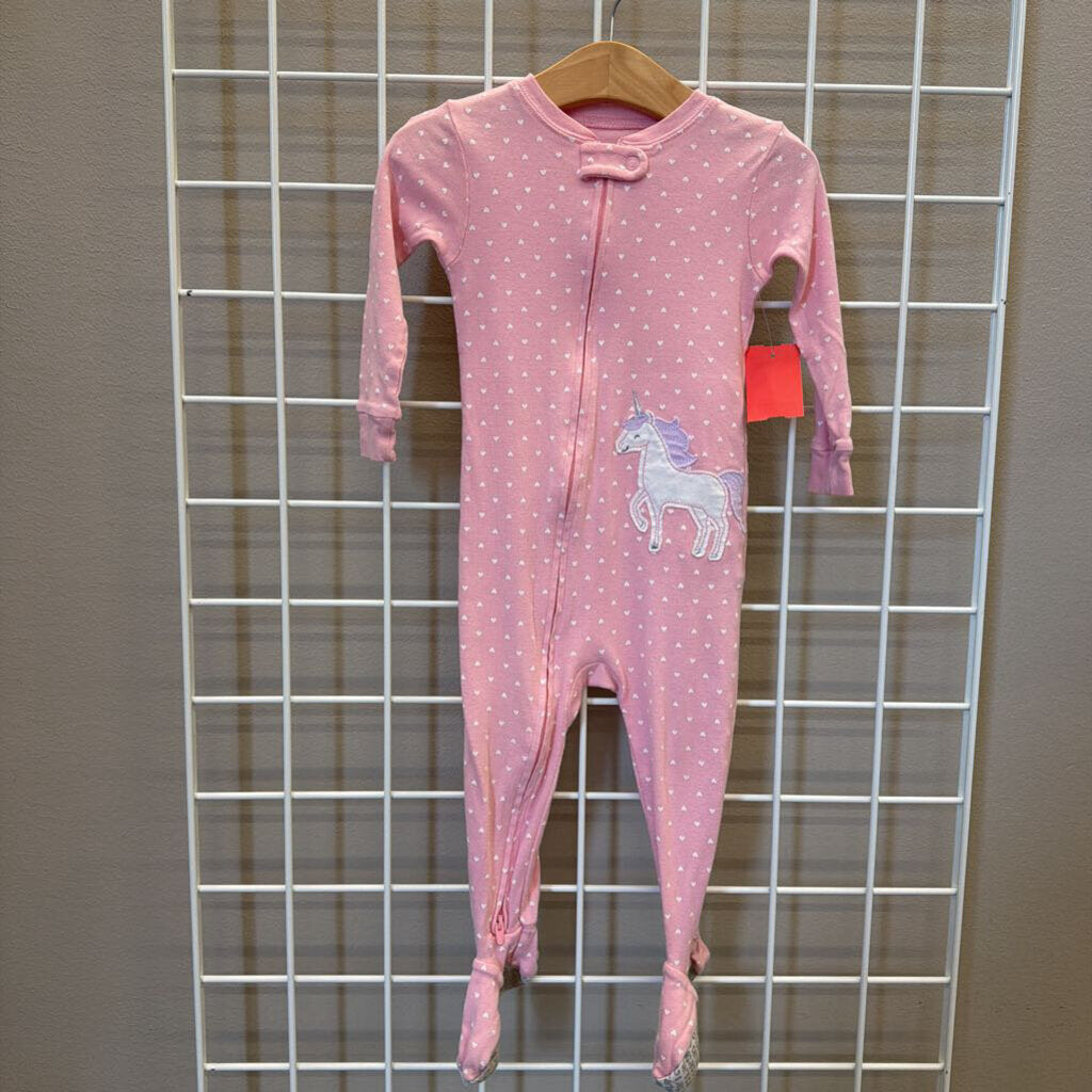 Carter's Unicorn Dot Zip Sleeper - 18m