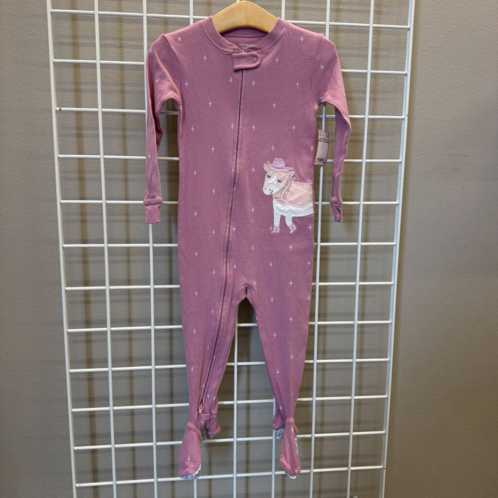 Carter's Cow Zip Sleeper - 24m