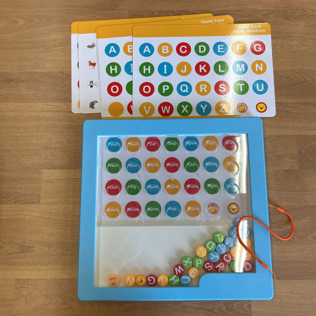 Rainbow Alphabet Maze Board