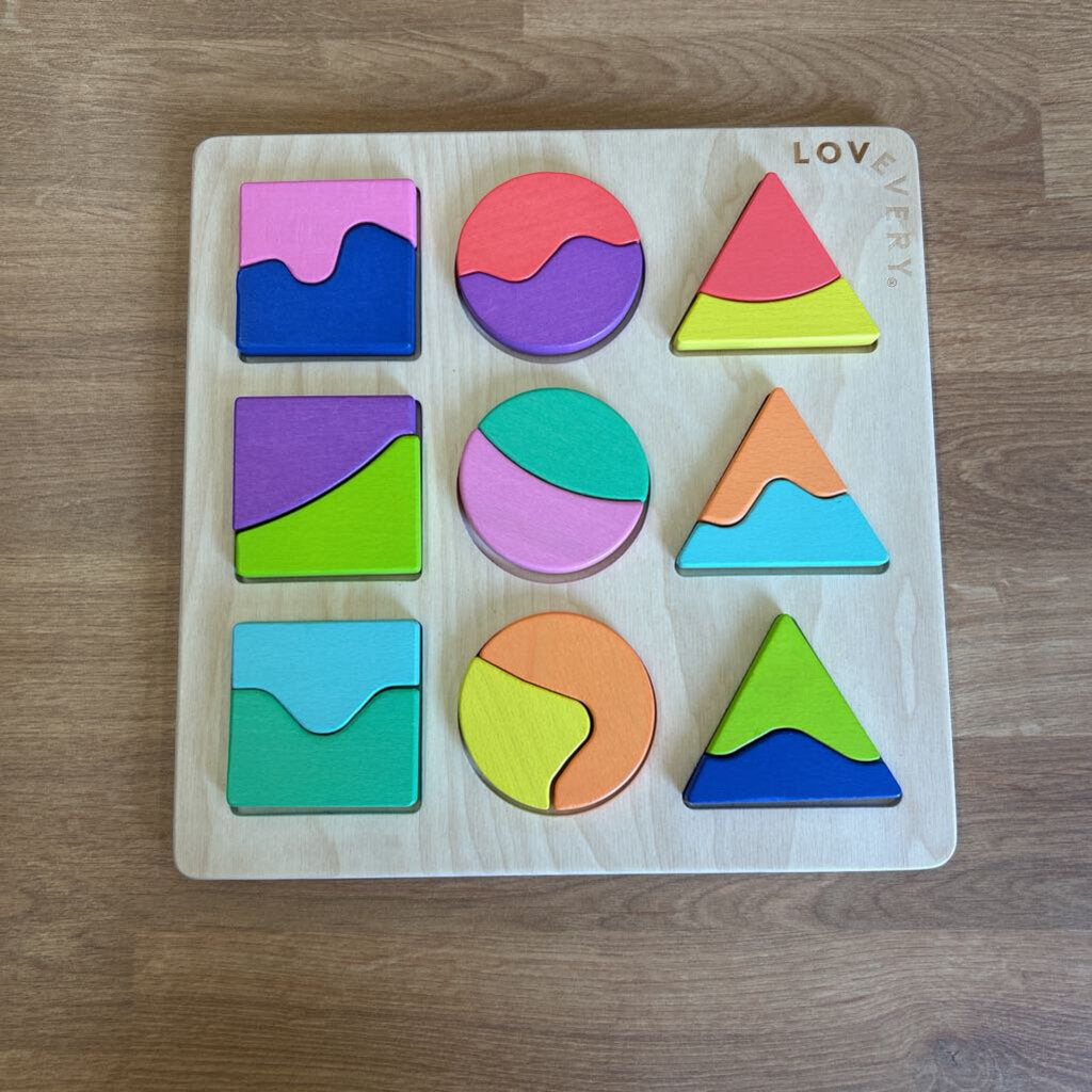 Lovevery Double-Sided Sunny Day Puzzle