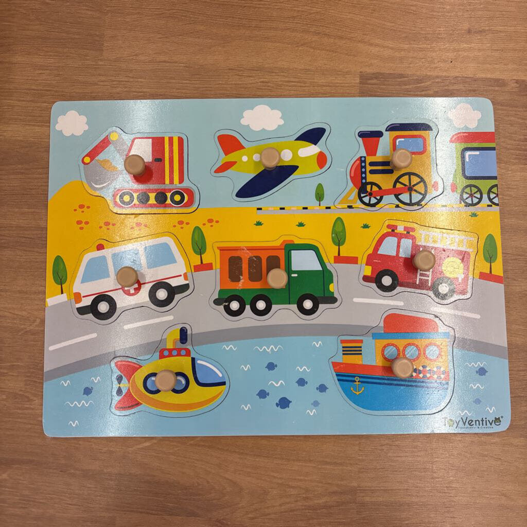 Toy Ventive Vehicles Puzzle