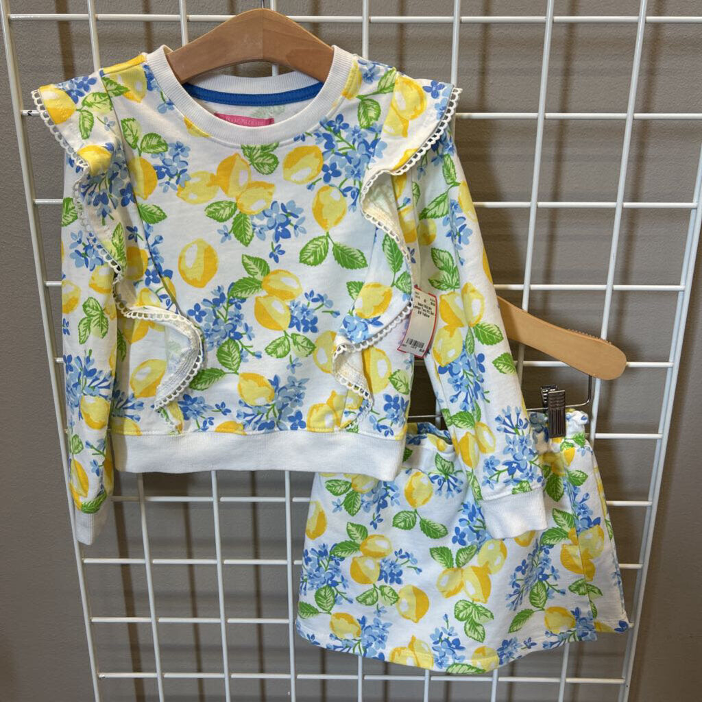 Isaac Mizrahi Lemon Two Pc Set - 5/6