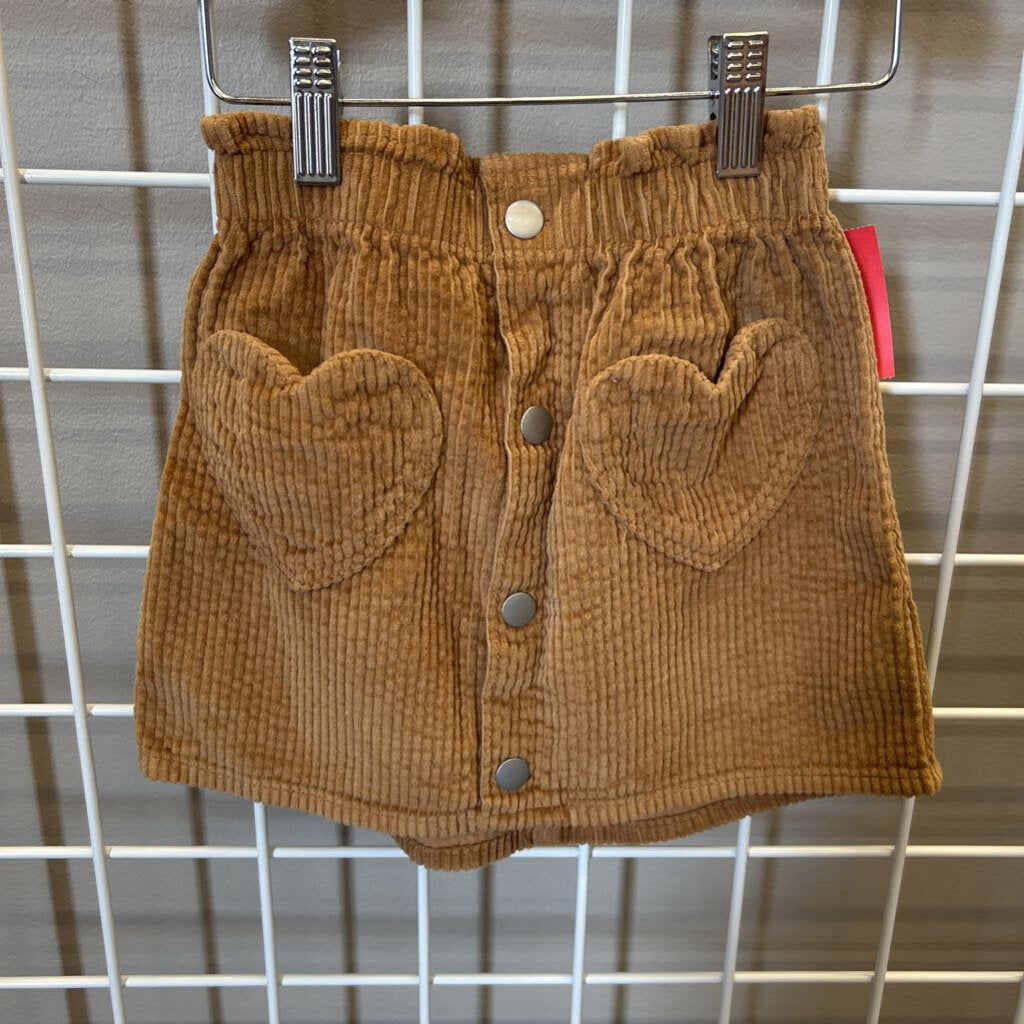 Old Navy Corduroy Heart Skirt - 4T