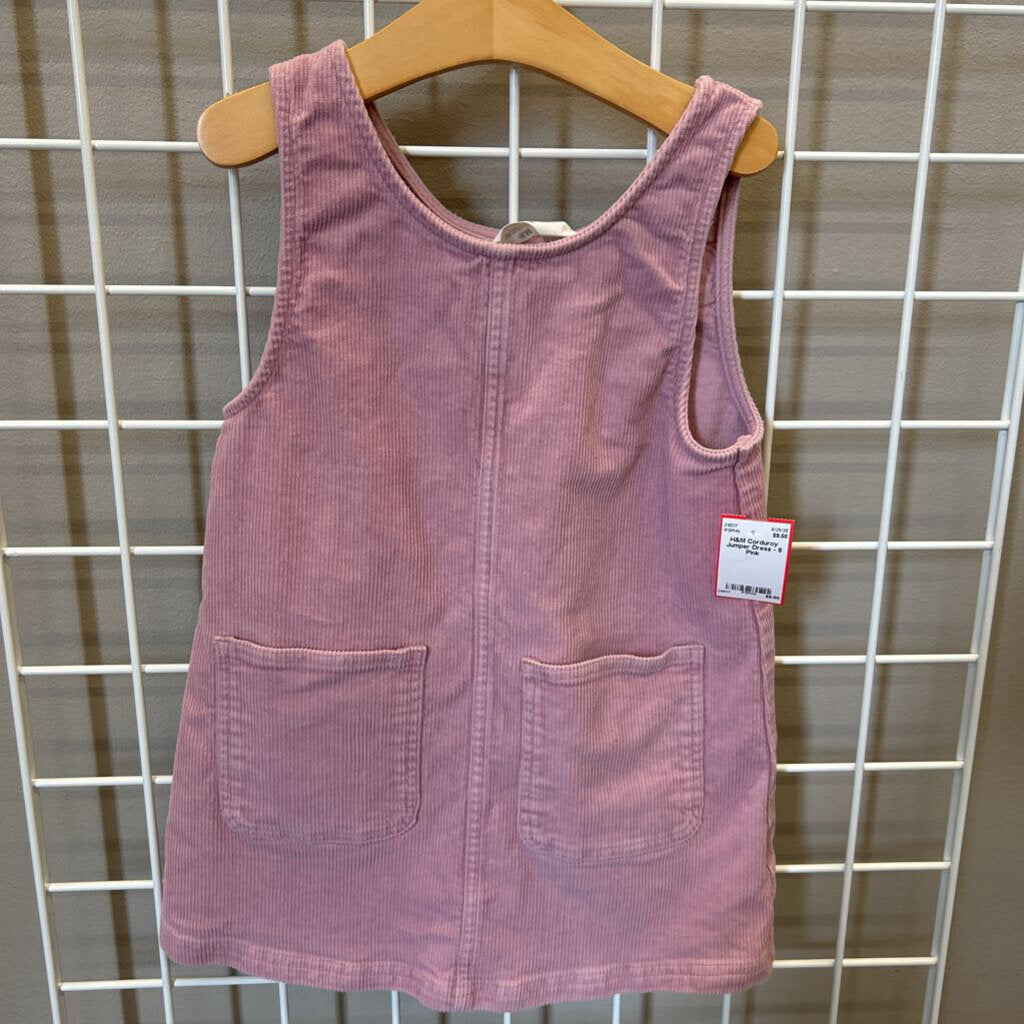 H&M Corduroy Jumper Dress - 6