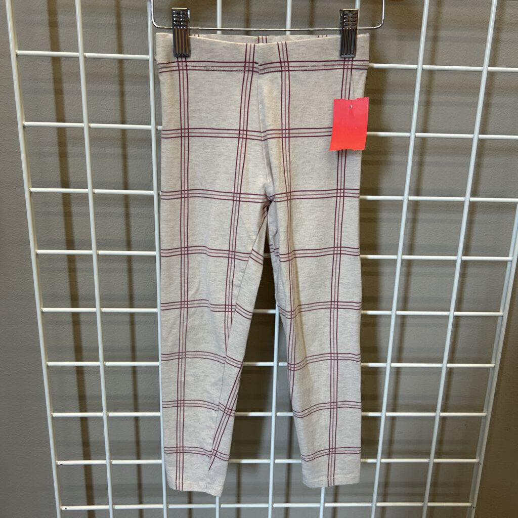 Dip Plaid Leggings - 5T