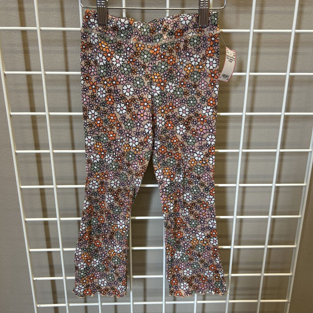 Derek Heart Flower Flare Leggings - 5