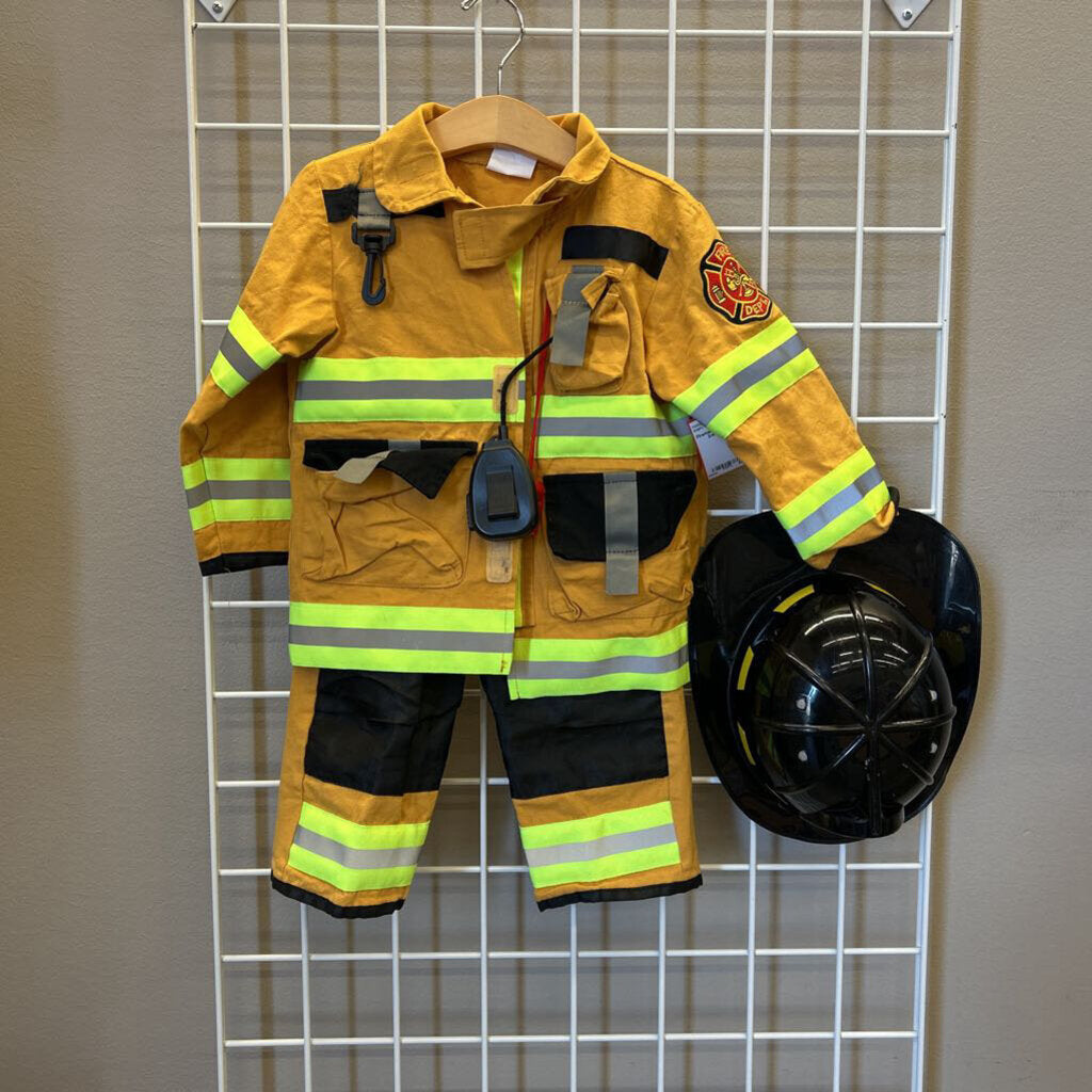 Fireman Costume - 3/4
