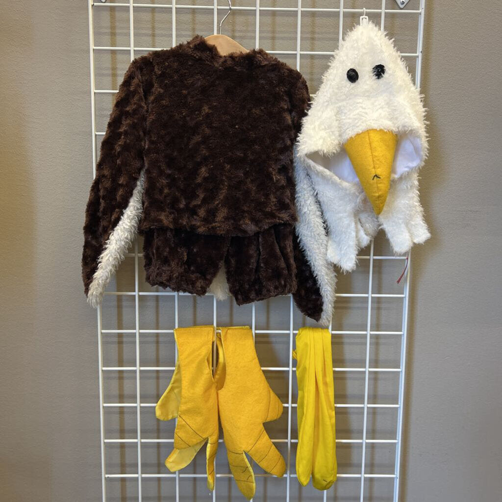 Bald Eagle Costume - 4T (hole in arm)