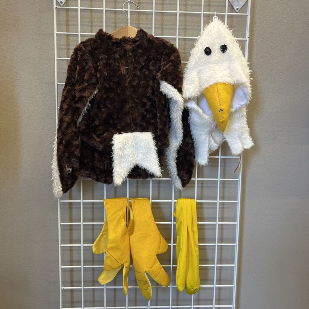 Bald Eagle Costume - 4T (hole in arm)